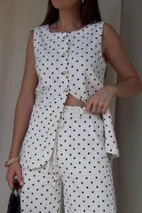 POLKA DOT VEST