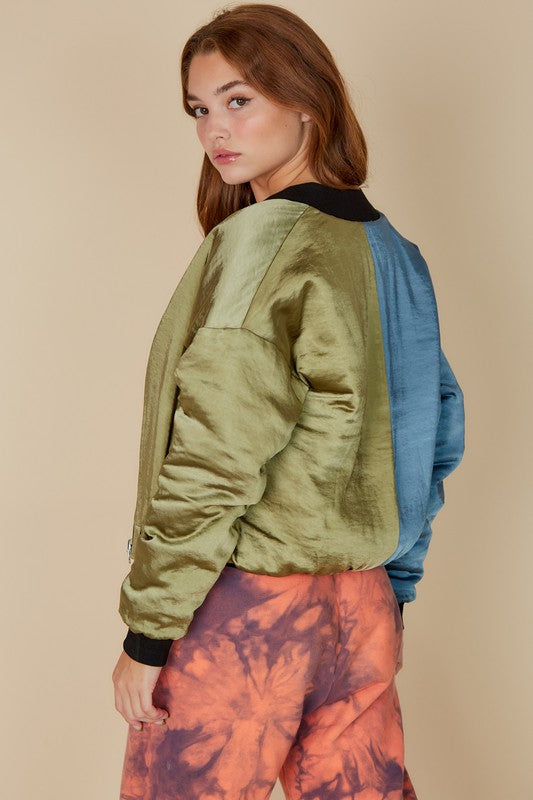 DOUBLE TROUBLE BOMBER JACKET