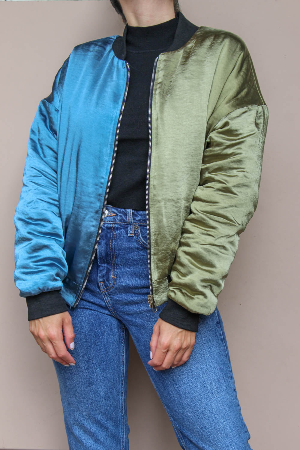 DOUBLE TROUBLE BOMBER JACKET