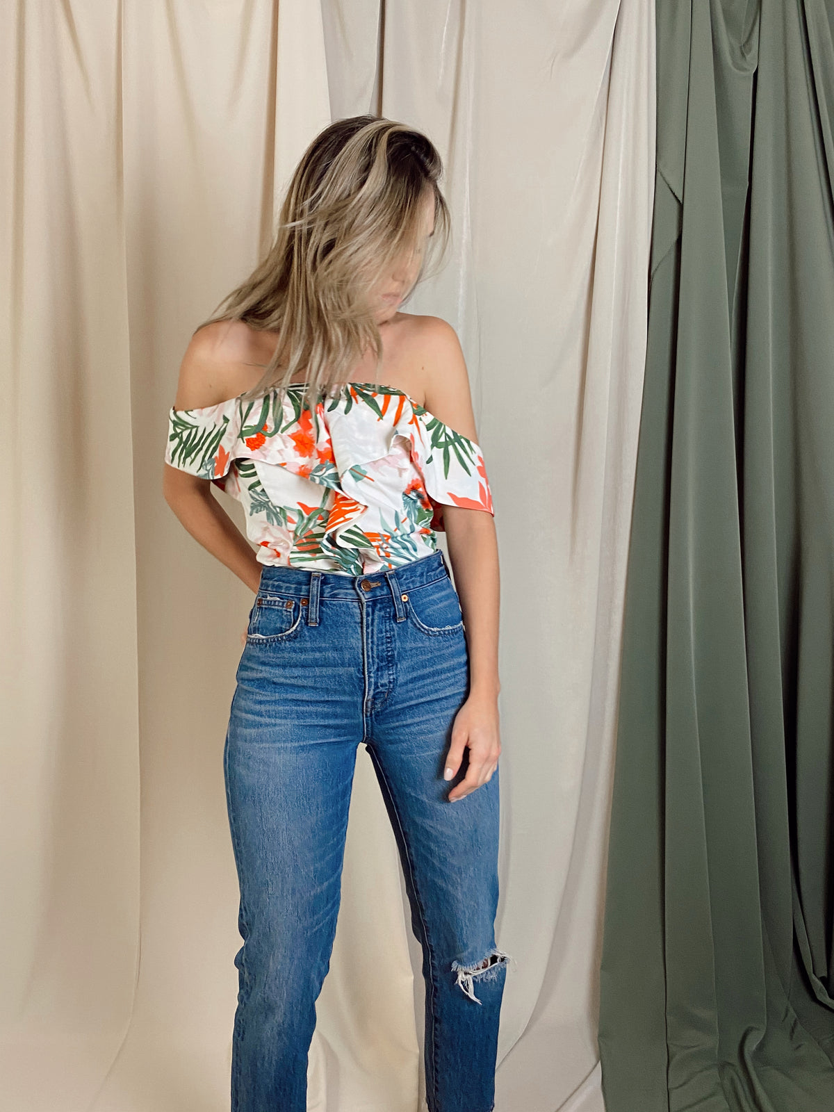 LAUREL FLORAL TOP