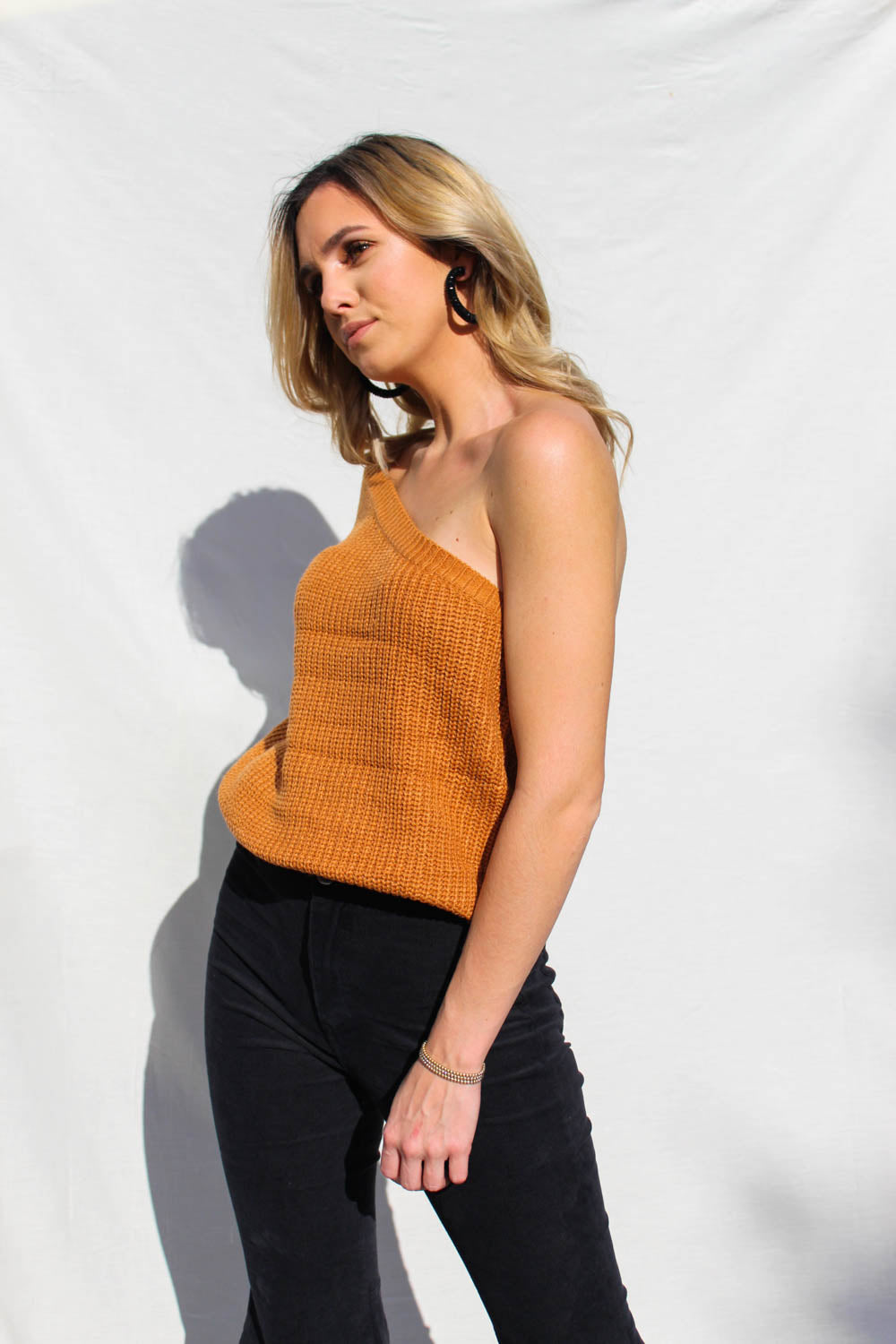 WILLA RUST SWEATER