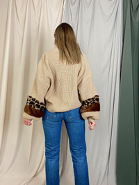 EASTON TAUPE SWEATER